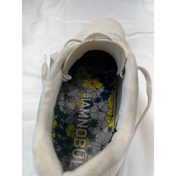 No Bull Spring Fling Trainers Women’s SuperFabric White Sneakers SIZE 7.5 - Picture 3 of 15